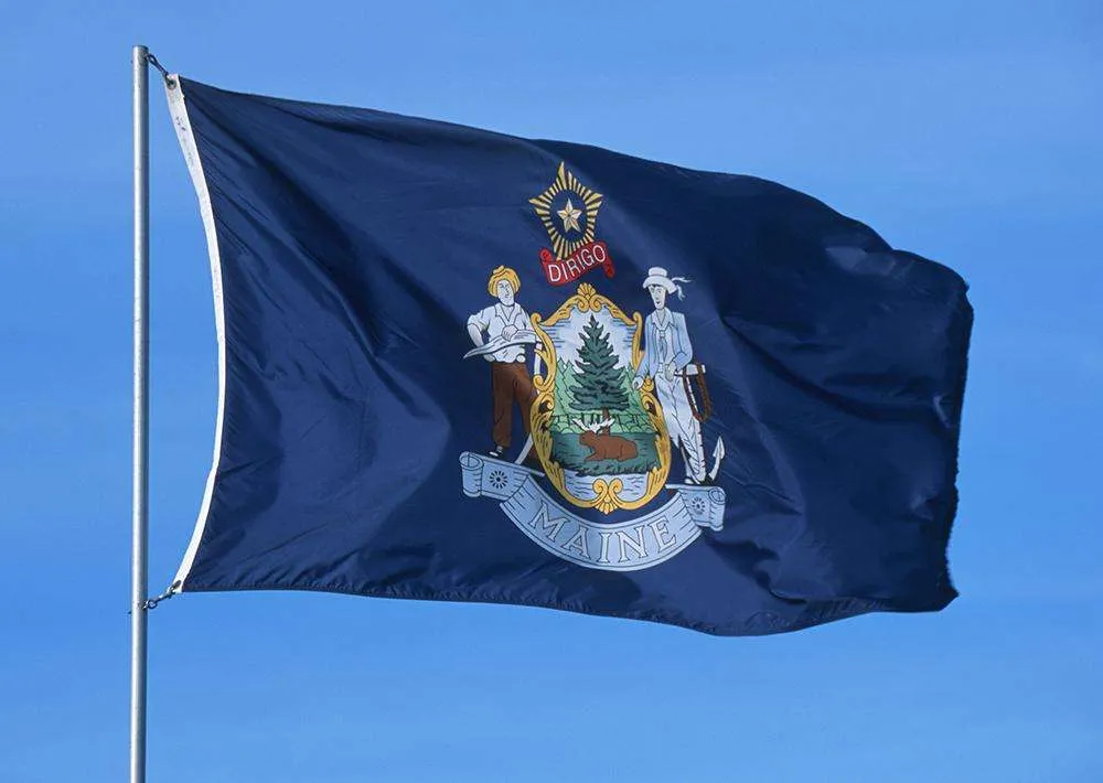 Maine flag